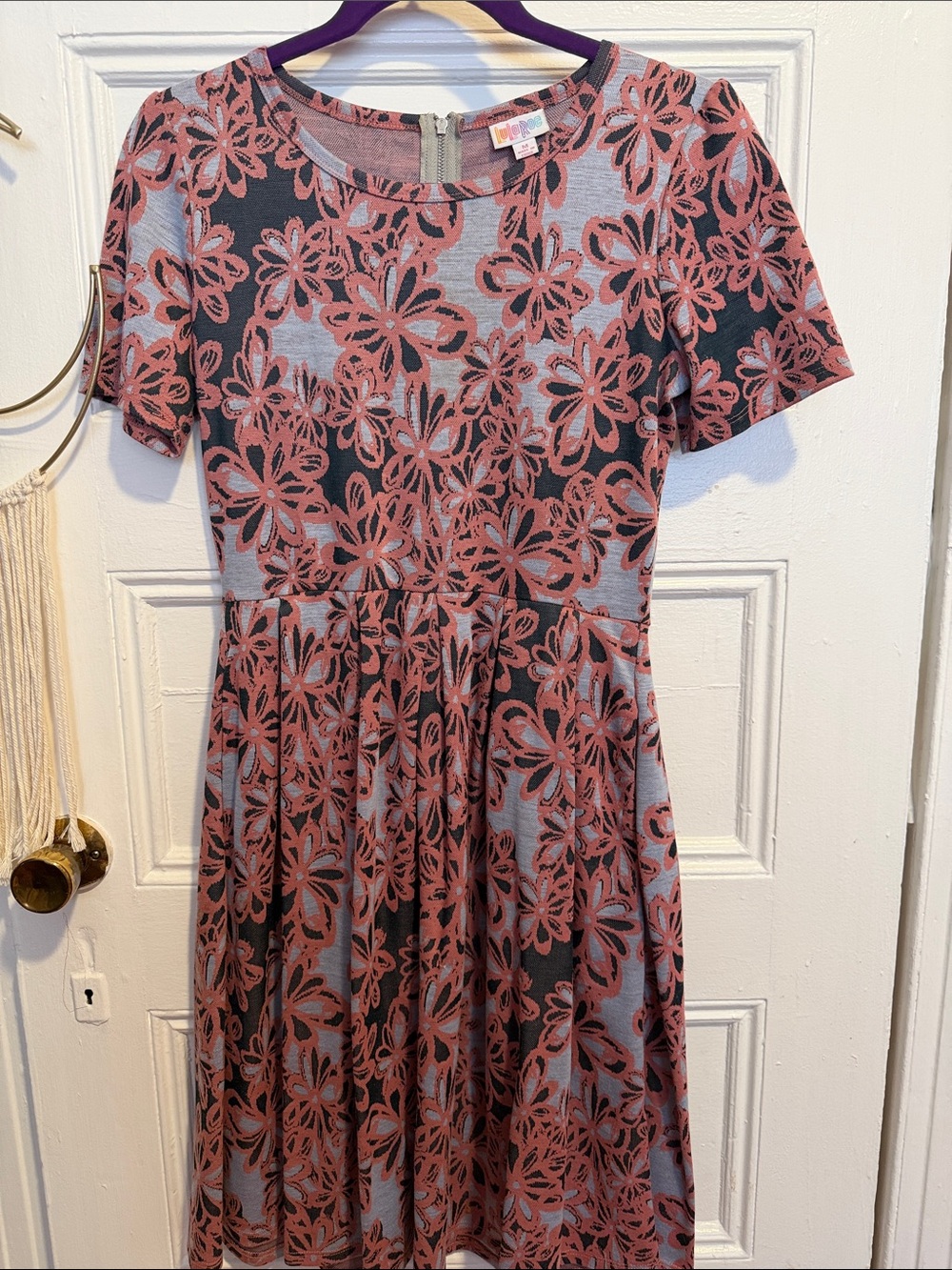 LuLaRoe Floral Amelia Dress